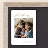 "Inspired Introduction" - Birth Announcements in Wheat by Carolyn MacLaren - Front