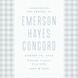 "Charming" - Birth Announcements in Cloud by Lea Delaveris - Detail