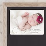 "Special love" - Birth Announcements in Onyx by Kristel - Front