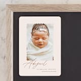 "Dainty" - Birth Announcements in Flower by Pixel and Hank - Front