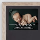 "Little Welcome" - Birth Announcements in Cloud by Susan Asbill - Front