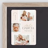 "Meet our baby" - Birth Announcements in Blush by Elan Studio - Front