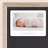 "So Proud" - Birth Announcements in Sky by Carolyn MacLaren - Front