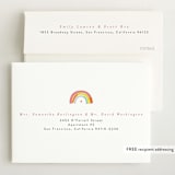 "Our Little Rainbow" - Birth Announcements in Bright by Pixel and Hank - FREE Recipient Addressing