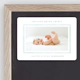 "Golightly" - Birth Announcements in Mint by Lauren Chism - Front