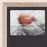 "Signature-esque" - Birth Announcements in Milk by Lauren Chism - Front