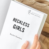 "Custom Name Poppy Book Stamp | Book Lover Gift" - Book Stamp in black by Samantha Malvey