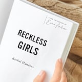 "Custom Name Enchanting Book Stamp | Book Lover Gift" - Book Stamp in black by Samantha Malvey