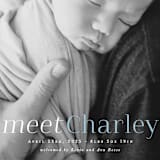 "Meet Charley" - Birth Announcements in Sky Blue by Hooray Creative - Detail