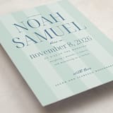 "Simple Happiness" - Birth Announcements in Seagrass by Claudia Orengo - Detail