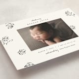 "The Flora" - Birth Announcements in Lily of the Valley by Pixel and Hank - Detail