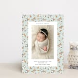"Spring Gardens" - Birth Announcements in Mojito by Sherley Ferreira - Front