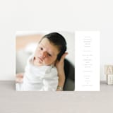 "Tarrytown" - Birth Announcements in Fawn by Megan Davis - Front