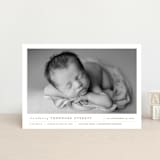 "Modern Grid" - Birth Announcements in Sand by Alexandra Cohn - Front