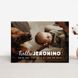 "meet me" - Birth Announcements in Cloud by Snow and Ivy - Front