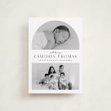 "Simply Introducing" - Birth Announcements in Sugar by Ashley Iwafuchi - Front