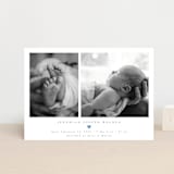 "Effortless" - Birth Announcements in Sky by Emily Sabol Goss - Front