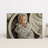 "moondance" - Birth Announcements in Dew by Sara Hicks Malone - Front