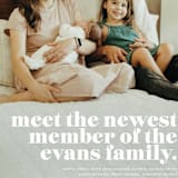 "NEWEST" - Birth Announcements in Cloud by Lori Wemple - Detail