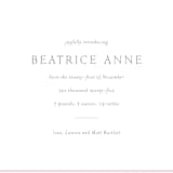 "Frolic" - Birth Announcements in Ballet Slipper by Megan Davis - Detail