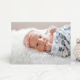 "cupcake" - Birth Announcements in Marshmallow by chocomocacino - Front