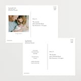 "Vintage" - Birth Announcements in Bunny by Sarah Cohn - Back of Card Options