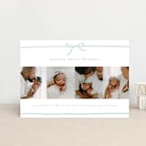 "Gift" - Birth Announcements in Mint by Erin L. Wilson - Front