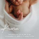 "raclette" - Birth Announcements in Marshmallow by chocomocacino - Detail