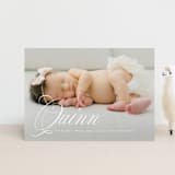 "elegant name" - Birth Announcements in Owlet by Jackie Crawford - Front