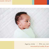 "Punchy" - Birth Announcements in Party by Pixel and Hank - Detail
