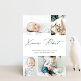 "Modern scribe" - Birth Announcements in Lake by Stacey Meacham - Front