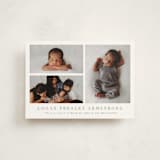 "Menil" - Birth Announcements in Fawn by Megan Davis - Front