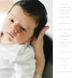 "Tarrytown" - Birth Announcements in Fawn by Megan Davis - Detail