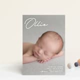 "That's My Name" - Birth Announcements in Cloud by Brandy Folse - Front