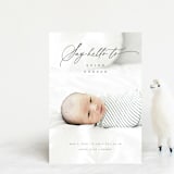 "Say Hello To" - Birth Announcements in Shadow by fatfatin - Front