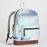 "Good morning" - Backpack in Cielo by iamtanya - Side and Exterior Pockets