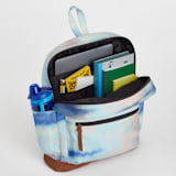 "Good morning" - Backpack in Cielo by iamtanya - Interior with Laptop Sleeve & Pocket