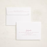 "quirky fun" - Birth Announcement Photo Mount Cards in Rose by Cass Loh - FREE Recipient Addressing