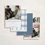 "Lauren" - Birth Announcement Photo Mount Cards in Carolina by Blustery August - Back of Card Options