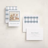 "Lauren" - Birth Announcement Photo Mount Cards in Carolina by Blustery August - Assembled