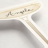 "Bubbly (set of 12)" - Place Card Sets in Champagne by Baumbirdy - Filled In