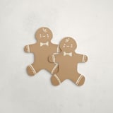 "Gingerbread Troupe (set of 12)" - Place Card Sets in Baked by lori jacobs wemple - Front & Back