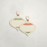 "Tinsel (set of 12)" - Place Card Sets in Multi by Megan Cash - Front & Back
