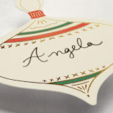 "Tinsel (set of 12)" - Place Card Sets in Multi by Megan Cash - Filled In