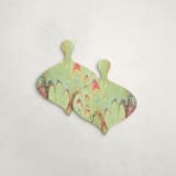 "Florentine Marble (set of 12)" - Place Card Sets in Multi by Olivia Kanaley Inman - Front & Back