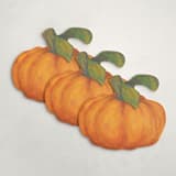 "Gourd (set of 12)" - Place Card Sets in Orange by Wendy Keller - Front
