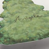 "Balsam (set of 12)" - Place Card Sets in Green by Wendy Keller - Filled In