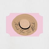 "Beach Please" - Wedding Favor Stickers in Summer by Elly - Front