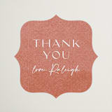"Getaway" - Wedding Favor Stickers in Jade by Jenna Holcomb - Front