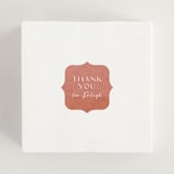 "Getaway" - Wedding Favor Stickers in Jade by Jenna Holcomb - In Use
